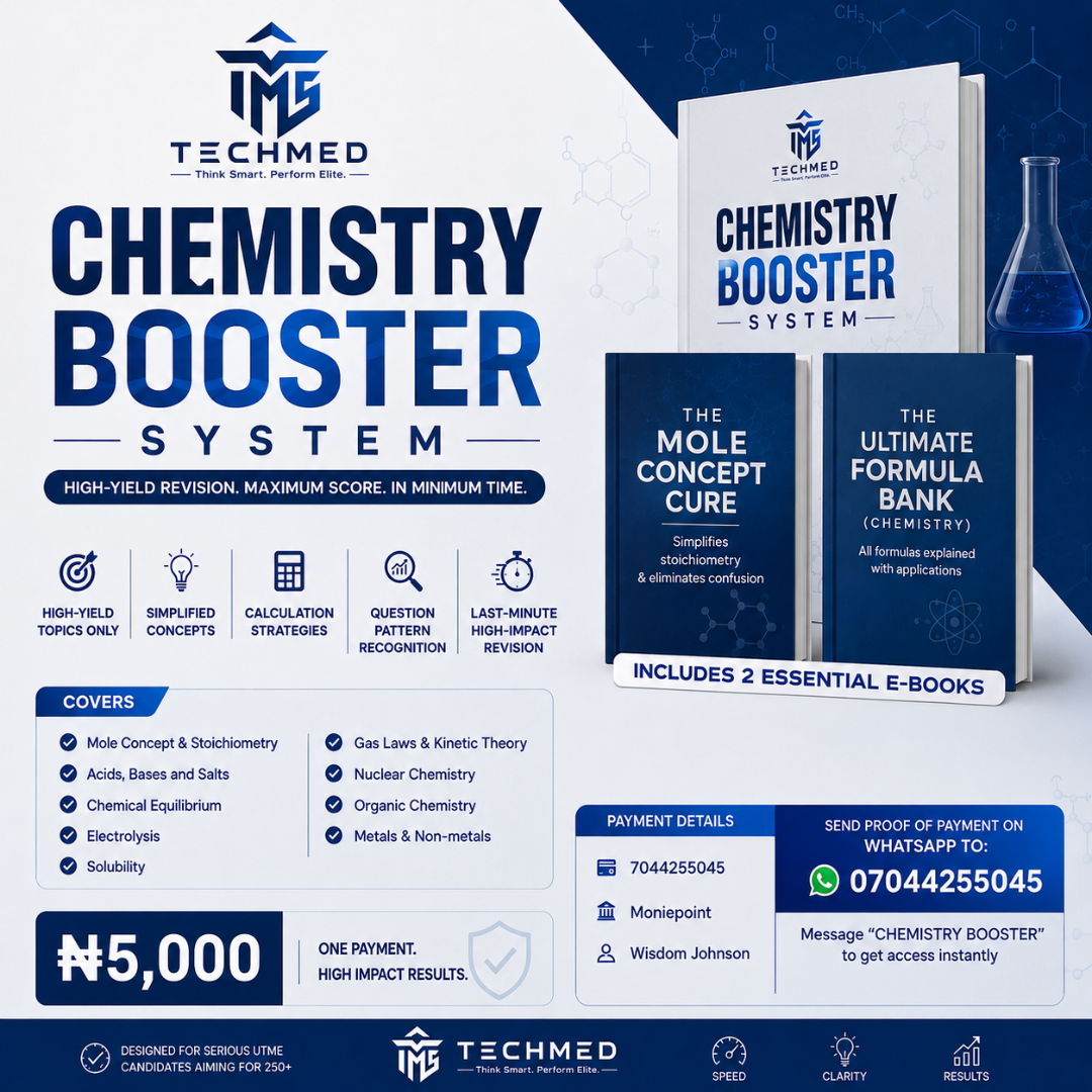 TechMed Chemistry Booster System - N5,000