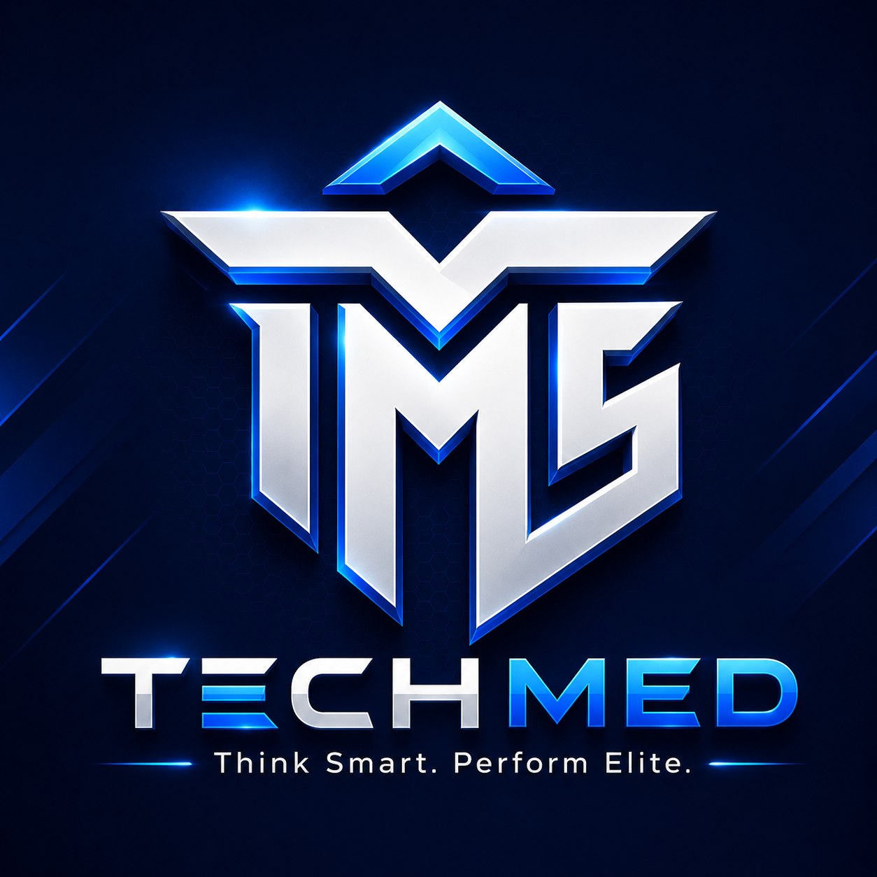 TECHMED Metallic Logo